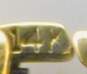 14K Yellow Gold Romantic Cubic Zirconia Long & Short Chain Bracelet 8.1g image number 2