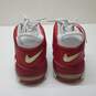 Nike Air More Uptempo White Red Sz 8 image number 5