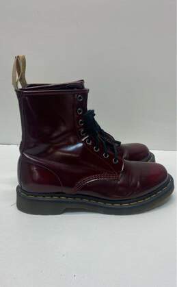 Dr Martens 1460 Leather Ankle Combat Boots Red 11
