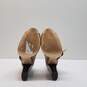 Michael Kors Women Leather Platform Heels US 7 image number 5
