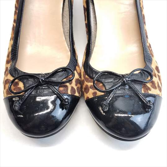 Cole Haan Nike Air Animal Print Wedge Shoes Women's Size 7.5B image number 6