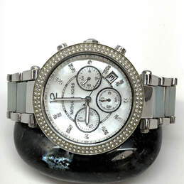 Designer Michael Kors MK6138 Stainless Steel Round Dial Analog Wristwatch