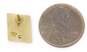 14k Yellow Gold 0.05CT Diamond Service Pin 2.2g image number 7