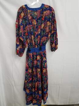 Diane Freis Multicolored Beaded Dress *No Size Listed* alternative image