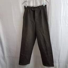 VTG Kumla Konfektions Dark Brown 1950s Military Wool Pants 92L