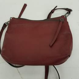 Gianni Chiarini Red Leather Crossbody Bag