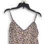 NWT Mimi Chica Womens Pink Floral Spaghetti Strap Short Mini Dress Size L image number 3