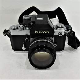 Nikon F2 Photomic 35mm SLR Film Camera w/ 3 Lenses & Bag alternative image