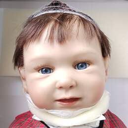 Ashton-Drake Galleries Sullivan Picture-Perfect Baby Porcelain Collector Doll IOB alternative image