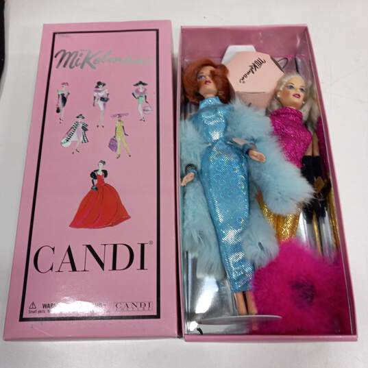 Pair of Mikelman Candi & Charice Dolls image number 4