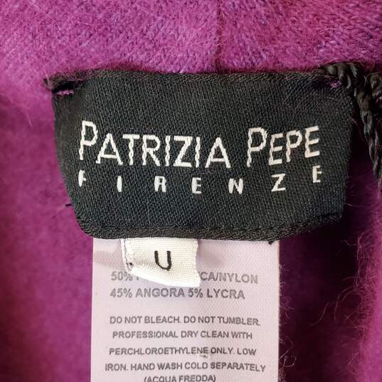 Patrizia Pepe Women Purple Cardigan Sz U Nwt image number 2