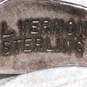 Vintage Artisan L Vernon Signed Sterling Silver Monogramed Spoon Ring Size 5 - 2.6g image number 7