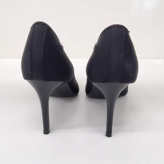 Simply Vera Vera Wang Women's US Size 8 Black Synthetic Upper Heels image number 2
