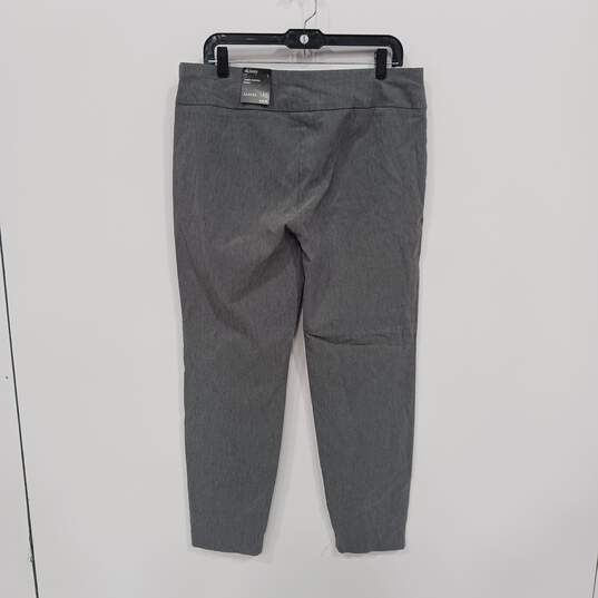 Alfani Tummy Control Short Women's Gray Pants Size 14S - NWT image number 2
