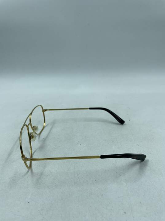 Warby Parker Upshaw Gold Eyeglasses image number 4