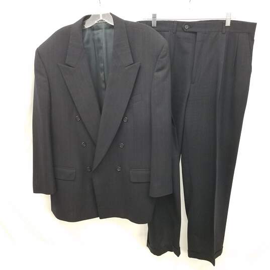 Christian Dior Monsieur Black Wool Double Breasted Men's Tailored Suit image number 1