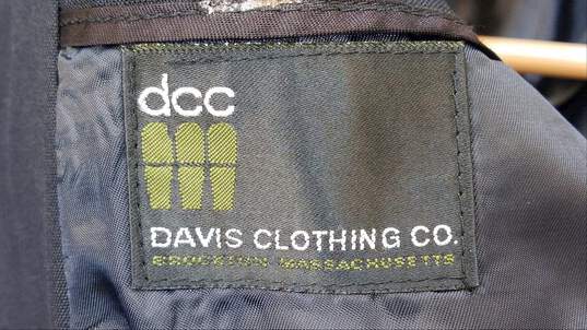 Davis Clothing Co. Blue Suit Jacket image number 4