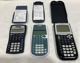 Lot Of 3 Texas Instruments Calculators