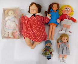 Vintage Vinyl & Plush Dolls Ideal Crissy Mattel Libby Holly Hobbie Horsman Uneeda Sleepy Eye
