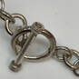 Designer Silpada 925 Sterling Silver Flexible Rose Quartz Collar Necklace image number 4