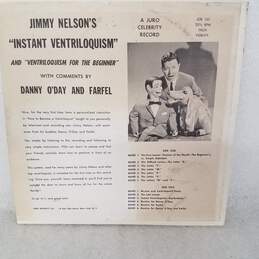 Vintage Double Vintage Antique Jimmy Nelsons Instant Ventriloquism Teaching Record. alternative image
