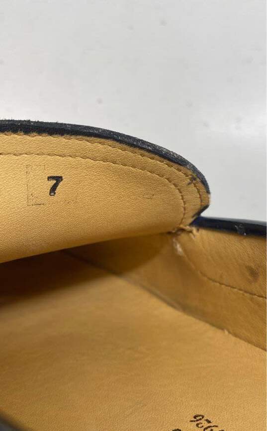 Francesco Benigno Navy Blue Loafer Casual Shoe Men 7 image number 6