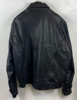First Gear Black Leather Jacket - Size 2XLT alternative image