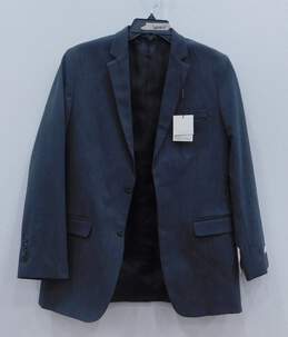 Men's Gray Calvin Klein Suit Jacket Size 18