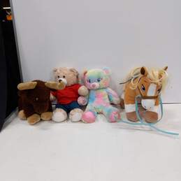 Bundle of 4 Assorted Build-A-Bear Plushies