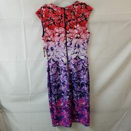 Vince Camuto Ombre Floral Print Sheath Dress Size 6 alternative image