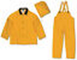 Light Industrial Open Road Tingley 35100 PVC 3 Piece Suit Yellow, X-Large, SEALED [4 of 8]