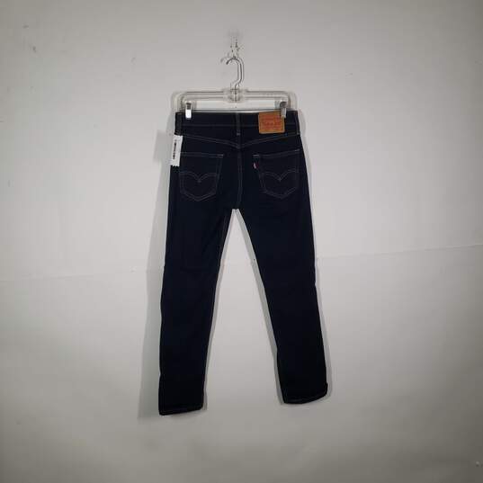 Mens 511 Medium Wash 5 Pocket Design Denim Skinny Leg Jeans Size 29x30 image number 2