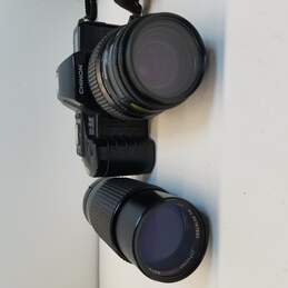 Chinon CP-9AF 35mm SLR Film Camera W/ Accessories alternative image