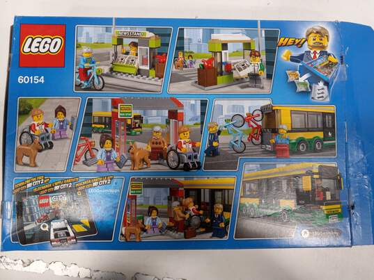 Lego City Bus Station Incomplete Building Set #60154 image number 6