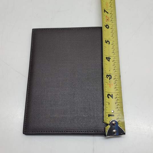 Pedro Black Leather Folding Wallet image number 4
