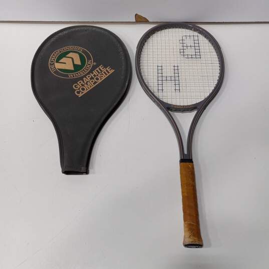 Wimbledon Graphite Composite/88 Tennis Racquet Size 88 & Cover image number 2