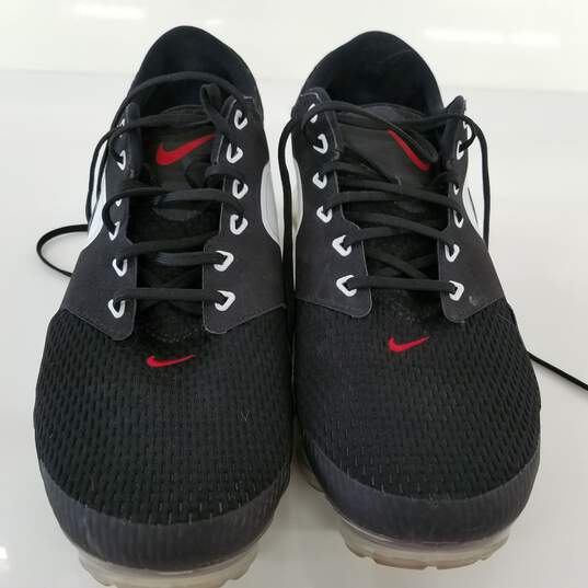 Nike Air VaporMax Mens Sneakers Black/White image number 1