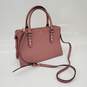 Kate Space New York Mulbery Street Lise Bag Mauve Leather Satchel/Crossbody image number 1