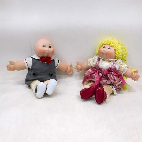 VNTG Xavier Robets Porcelain Cabbage Patch Dolls Shaders China 1985 Applause image number 1