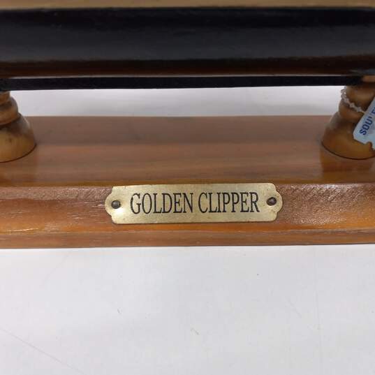 Golden Clipper Boat Model image number 5