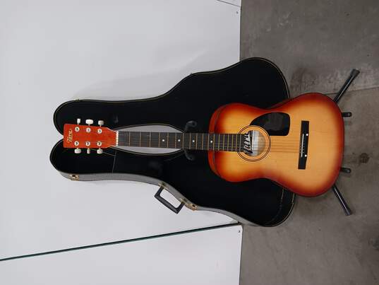 Tara Acoustic guitar orange /case image number 1