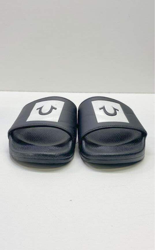 True Religion Black Slide Sandals Shoes Women's Size 5 B image number 3