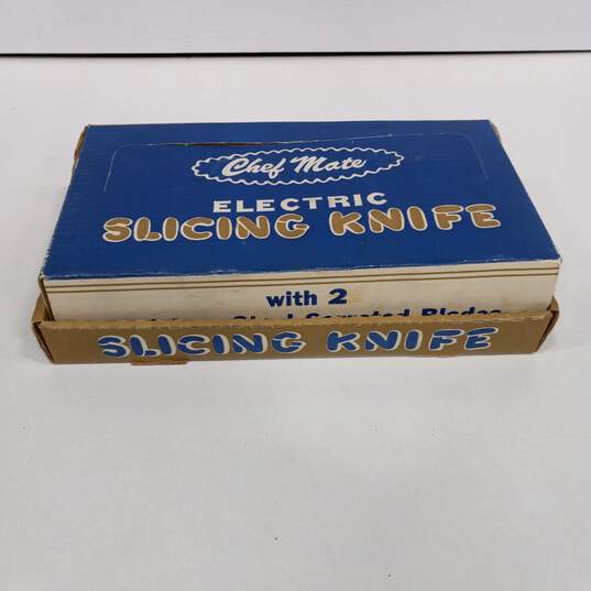 Vintage Chef Mate Electric Slicing Knife w/Box image number 6