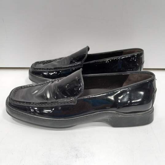 Tod's Women's Black Paten Leather Loafers Euro Size 36 image number 1