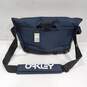 Oakley Outside Angle Dark Blue Crestible Street Messenger Bag NWT image number 2