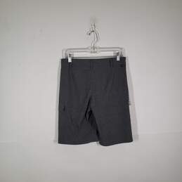 Mens Slash Pockets Regular Fit Flat Front Chino Shorts Size 18 alternative image