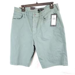 Mavi Jeans Men Green Twill Shorts Sz 36 NWT