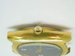 Vintage 1970's Bulova Diamond Accent Black Dial Gold Tone Automatic Watch 42.3g alternative image