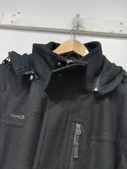 ZeroXposur Wool Blend Hooded Jacket Men's Size M alternative image