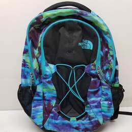 The North Face Jester Backpack Blue/Purple/Green